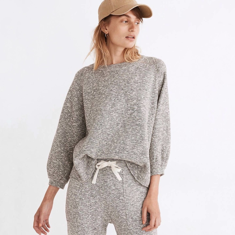 Madewell Women’s Telluride Pullover Gray Sweater Size Small - Picture 1 of 7